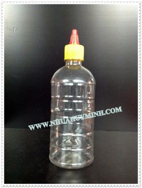 CHAI ĐỰNG TƯƠNG ĐEN Q.MINH 500ML (GV8)